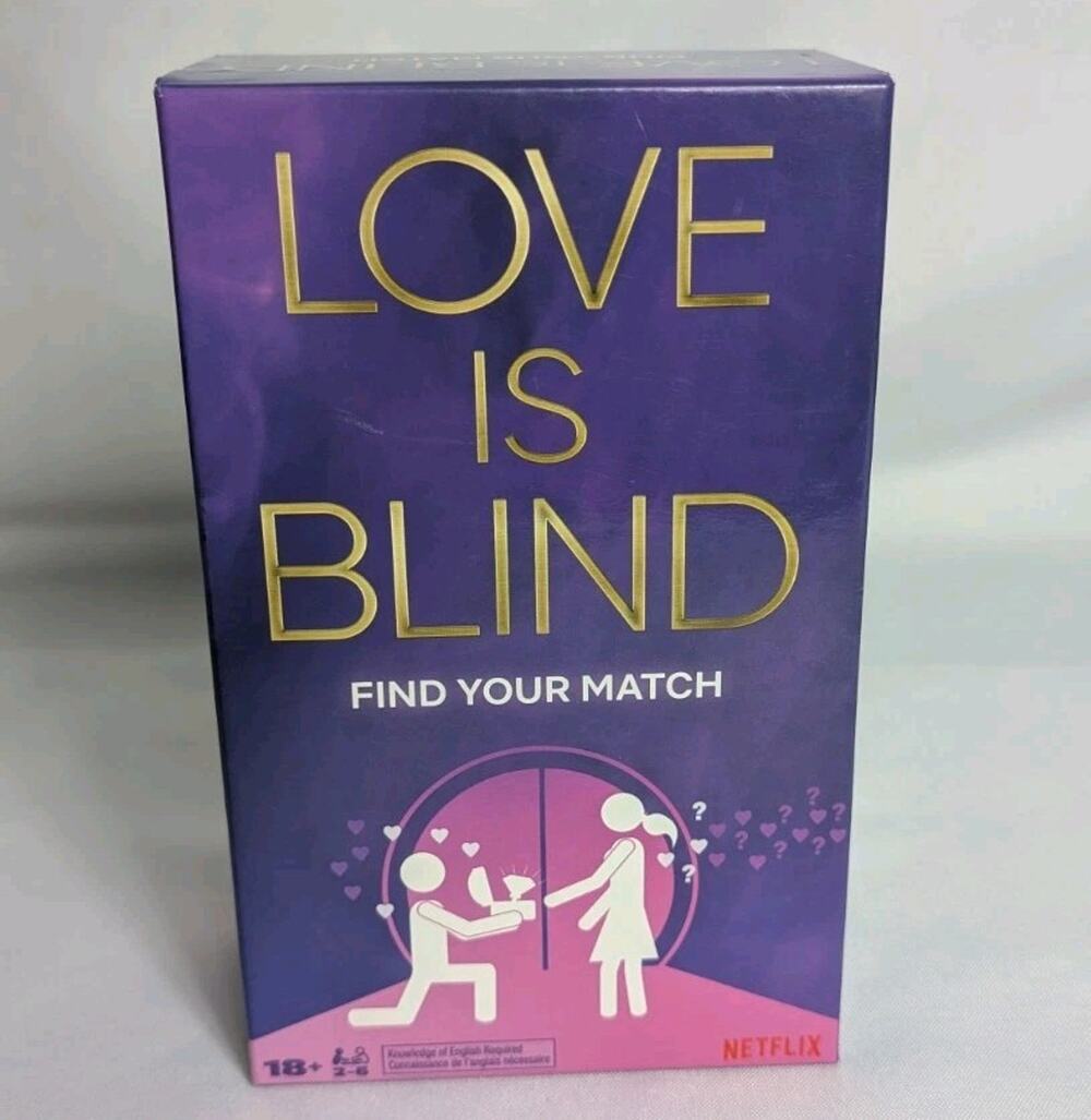 Netflix Love Is Blind Find Your Match Maker Party Game by Spin Master 18+ Dating